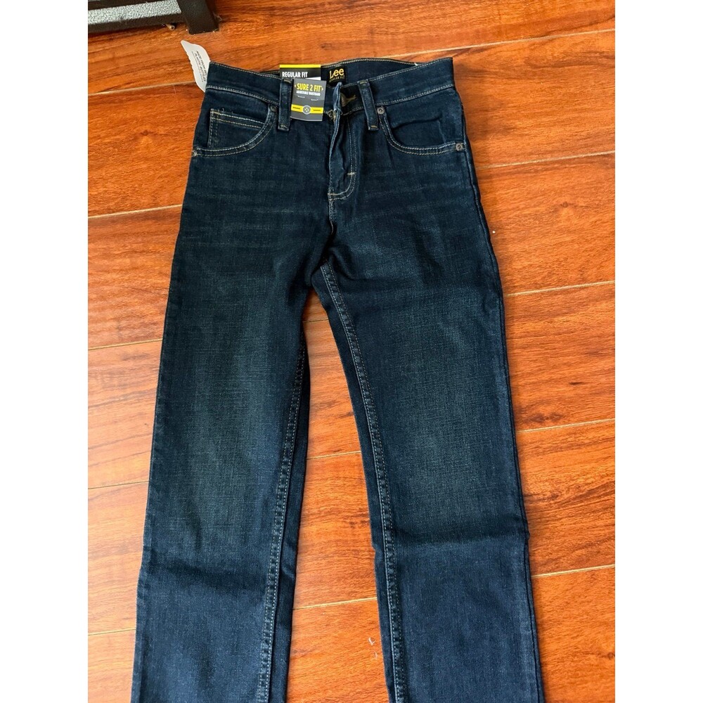 Lee Boy’s Blue Regular Fit Straight Leg Jeans Size 10 S
